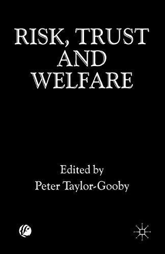 Risk, Trust and Welfare.by Taylor-Gooby  New 9780333764930 Fast Free Shipping<| - Picture 1 of 1