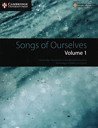 Songs of Ourselves: Volumen 1: Cambridge Assessm, Wilmer... - Imagen 1 de 1