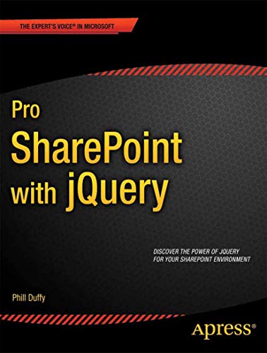 Pro Sharepoint with Jquery                                                      - Picture 1 of 1