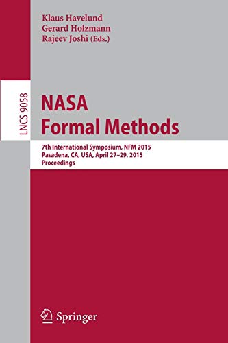 Méthodes formelles NASA : 7ème symposium international. Havelund, Holzmann, Joshi<| - Photo 1/1