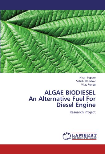 ALGAE BIODIESEL  An Alternative Fuel For Diesel Engine.9783659193521 New<| - Picture 1 of 1