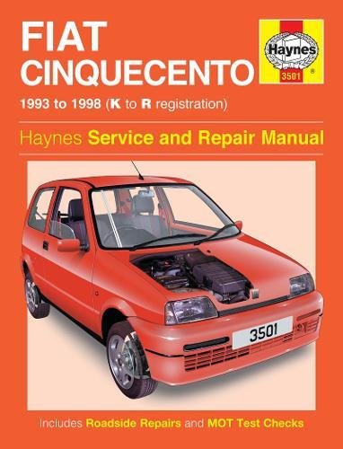 Fiat Cinquecento (93 - 98) Haynes Repair Manual, Anon 9780857336187 New