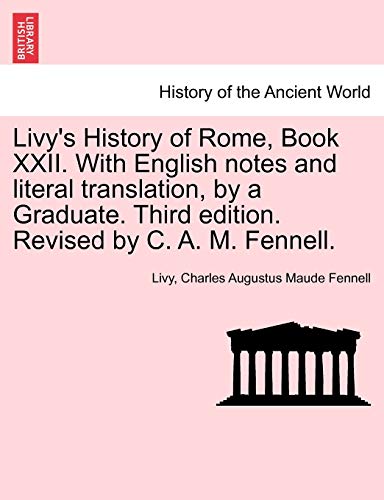 Livy's History Of Rome, Book XXII. With English, Livy,, | EBay