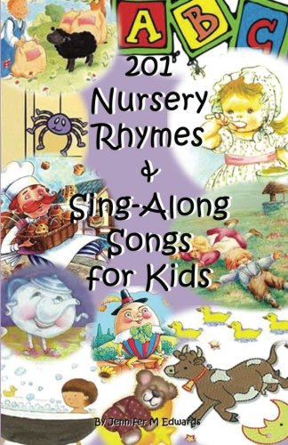 201-nursery-rhymes-sing-along-songs-for-kids-edwards-9781475052824-new