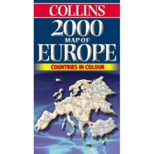 2000 Map of Europe (Collins European Road Maps)