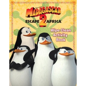 Madagascar: Escape 2 Africa – Wipe Clean Activity Book