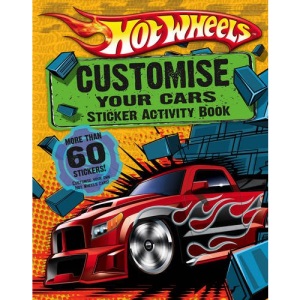 Customise Your Cars Sticker Activity Book (Hot Wheels)
