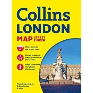 Collins London Streetfinder Map (Collins Map Street Finder)