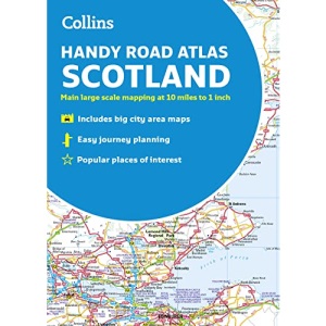 Collins Handy Road Atlas Scotland: Ideal for route planning