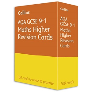 AQA GCSE 9-1 Maths Higher Revision Cards: Ideal for the 2024 and 2025 exams (Collins GCSE Grade 9-1 Revision)