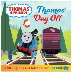 Thomas & Friends: THOMAS' DAY OFF - Thomas the Tank Engine Story Book - All Engines go Adventures!