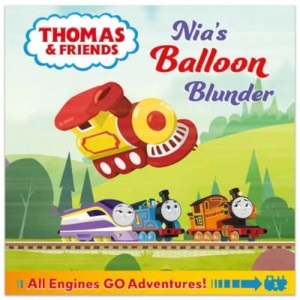 Thomas & Friends: NIA'S BALLOON BLUNDER - Thomas the Tank Engine Story Book - All engines Go Adventures!