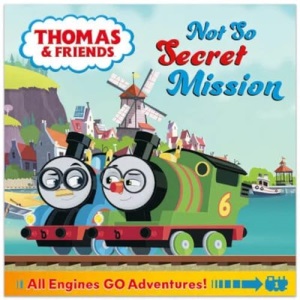 Thomas & Friends: NOT SO SECRET MISSION - Thomas the Tank Engine Story Book - All engines Go Adventures!