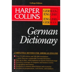HarperCollins German Dictionary (HarperCollins Bilingual Dictionaries)