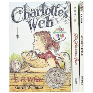 E. B. White Box Set: 3 Classic Favorites: Charlotte's Web, Stuart Little, the Trumpet of the Swan