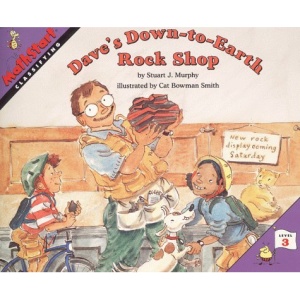 Dave's Down-To-Earth Rock Shop (Mathstart: Level 3 (HarperCollins Paperback))