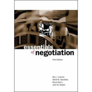 Essentials of Negotiation