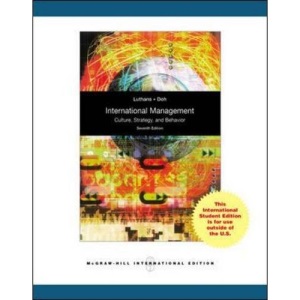 International Management: Culture, Strategy, and Behavior