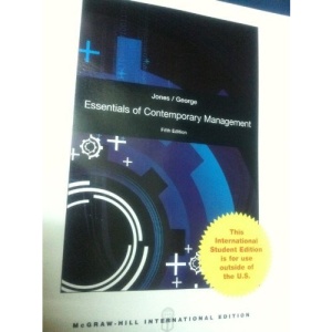 Essentials of Contemporary Management