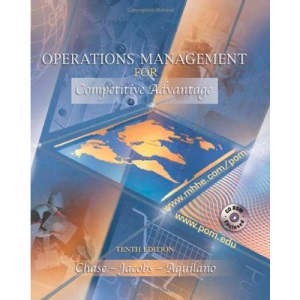 Operations Management for Competitive Advantage (The Mcgraw-Hill/Irwin Series Operations and Decision Sciences)