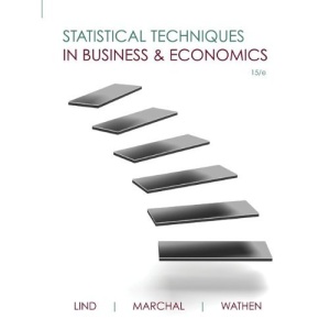 Statistical Techniques in Business and Economics (Mcgraw-Hill/Irwin Series Operations and Decision Sciences)