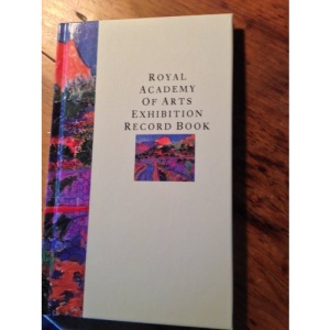 Royal Academy of Art Exhibition Notebook