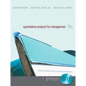 Quantitative Analysis for Management