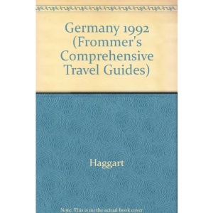 Germany 1992 (Frommer's Comprehensive Travel Guides)