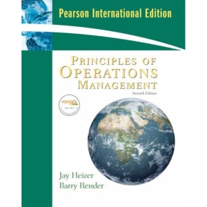 Principles of Operations Management: International Edition