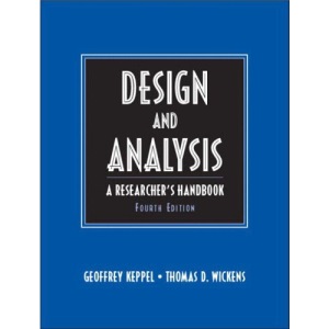 Design Analysis Researcher's Handbook: A Researcher's Handbook