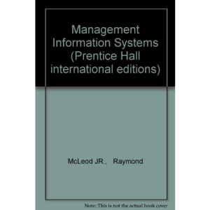 Management Information Systems (Prentice Hall international editions)