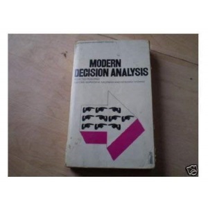 Modern Decision Analysis: Selected Readings (Modern Management Readings)