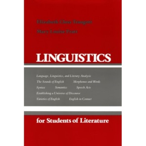Linguistics for Students of Literature