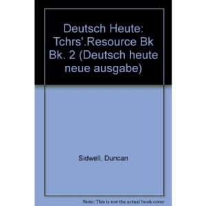 Deutsch Heute: Tchrs'.Resource Bk Bk. 2 (Deutsch heute neue ausgabe)