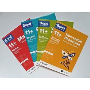 Bond 11+ English Maths Assessment Papers, Ages 8-9 Years (4 books set)