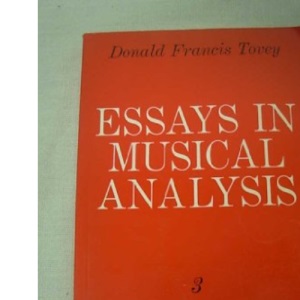 Concertos (v. 3) (Essays in Musical Analysis)