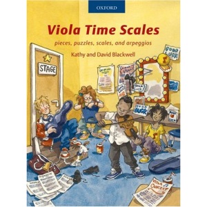 Viola Time Scales: Pieces, puzzles, scales, and arpeggios