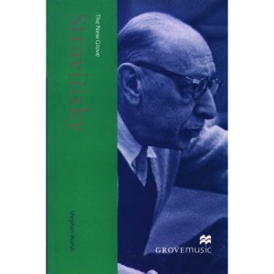 The New Grove Stravinsky (Grove Music Composer Biography Series)