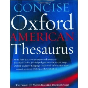 Concise Oxford American Thesaurus