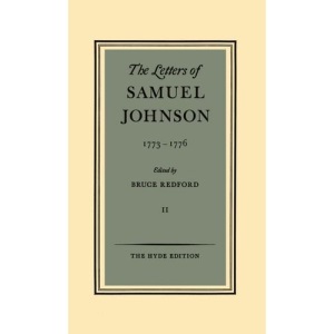 The Letters of Samuel Johnson: Volume II: 1773-1776