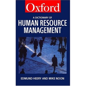 A Dictionary of Human Resource Management