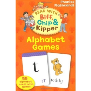 Oxford Reading Tree Read With Biff, Chip, and Kipper Flashcards:  Alphabet Games (Read With Biff Chips & Kipper)
