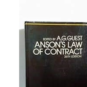 Principles of the English Law of Contract