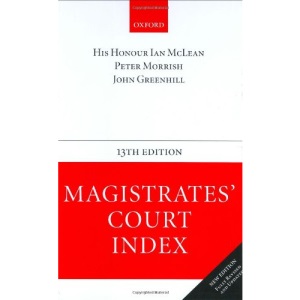 Magistrates' Court Index