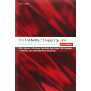The Anatomy of Corporate Law: A Comparative and Functional Approach