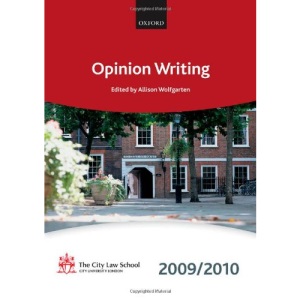Opinion Writing 2009-2010: 2009 Edition (Bar Manuals)