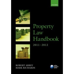 Property Law Handbook 2011-2012 (Legal Practice Course Guide)