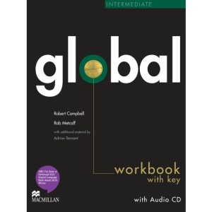 Global Intermediate Work Book + CD with Key