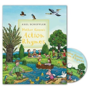 Mother Goose's Action Rhymes Book and CD Pack