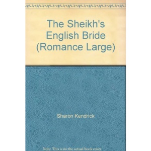 The Sheikh's English Bride (Romance Large Print)